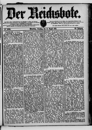 Der Reichsbote on Aug 19, 1879
