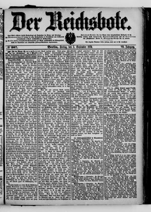 Der Reichsbote vom 05.09.1879