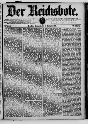 Der Reichsbote on Sep 6, 1879