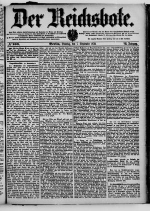 Der Reichsbote vom 07.09.1879