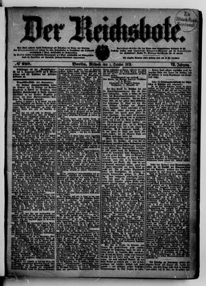Der Reichsbote on Oct 1, 1879