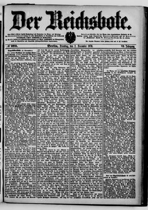 Der Reichsbote vom 02.12.1879