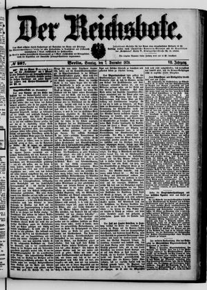 Der Reichsbote vom 07.12.1879