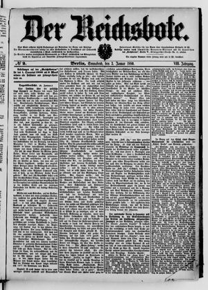 Der Reichsbote vom 03.01.1880