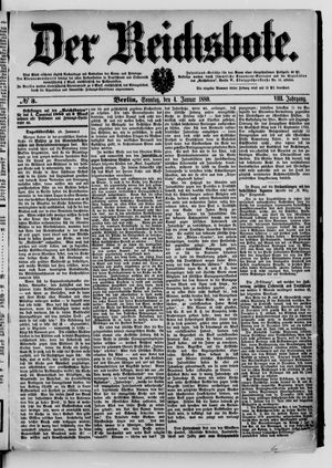 Der Reichsbote on Jan 4, 1880