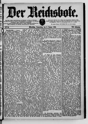 Der Reichsbote vom 08.01.1880