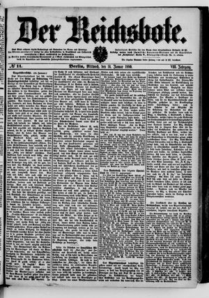 Der Reichsbote vom 14.01.1880