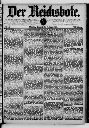 Der Reichsbote vom 17.01.1880