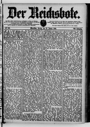 Der Reichsbote vom 23.01.1880