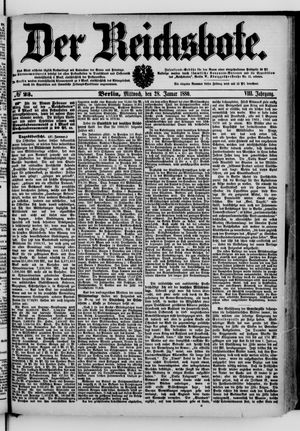 Der Reichsbote vom 28.01.1880