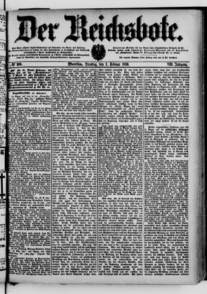 Der Reichsbote vom 03.02.1880