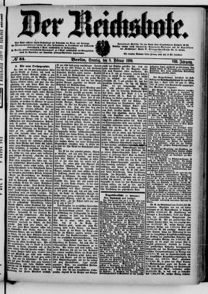 Der Reichsbote on Feb 8, 1880