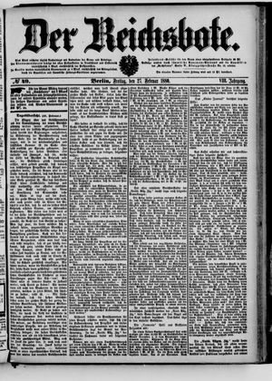 Der Reichsbote vom 27.02.1880