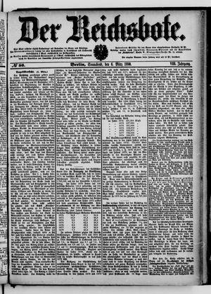 Der Reichsbote vom 06.03.1880