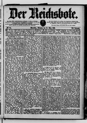 Der Reichsbote vom 24.03.1880