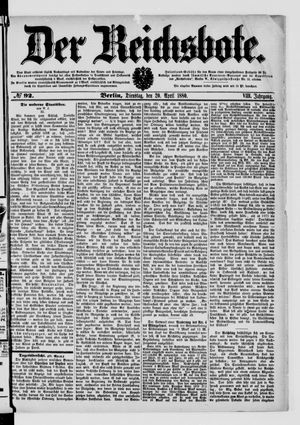 Der Reichsbote on Apr 20, 1880