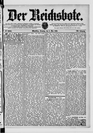 Der Reichsbote vom 02.05.1880