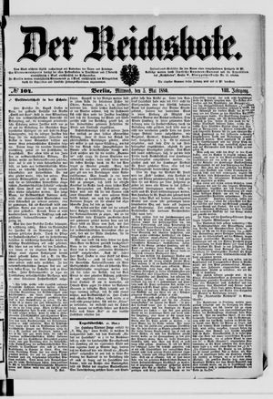 Der Reichsbote vom 05.05.1880