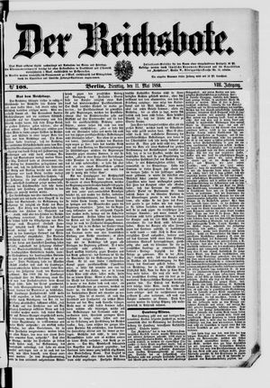 Der Reichsbote vom 11.05.1880