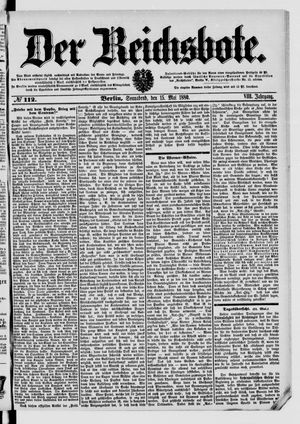 Der Reichsbote vom 15.05.1880