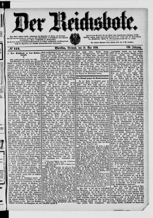 Der Reichsbote on May 19, 1880