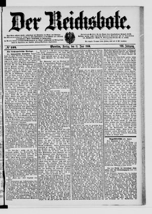 Der Reichsbote vom 11.06.1880