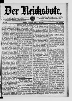 Der Reichsbote vom 12.06.1880