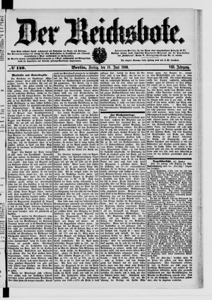 Der Reichsbote vom 18.06.1880