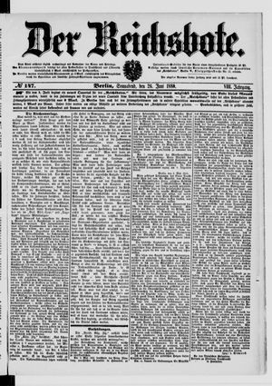 Der Reichsbote vom 26.06.1880