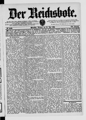 Der Reichsbote vom 30.06.1880