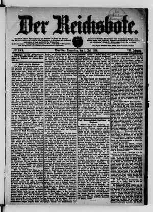 Der Reichsbote vom 01.07.1880