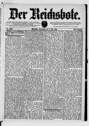Der Reichsbote on Jul 3, 1880