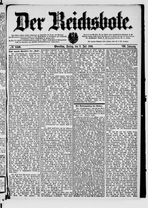 Der Reichsbote vom 09.07.1880