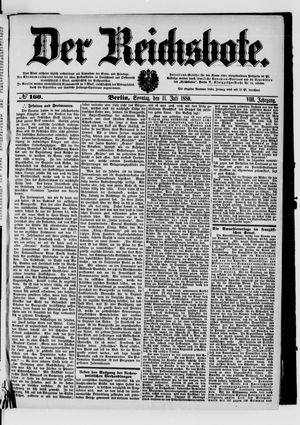 Der Reichsbote vom 11.07.1880