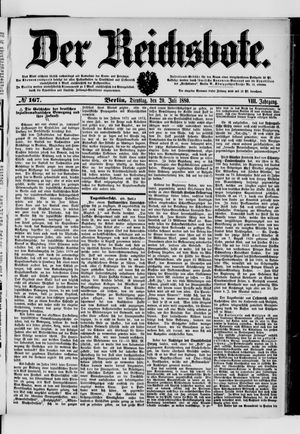 Der Reichsbote vom 20.07.1880