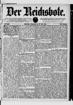 Der Reichsbote vom 22.07.1880