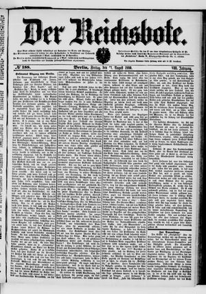 Der Reichsbote vom 13.08.1880