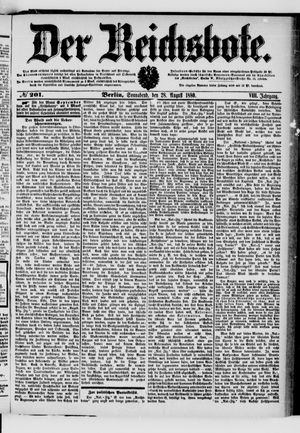 Der Reichsbote vom 28.08.1880