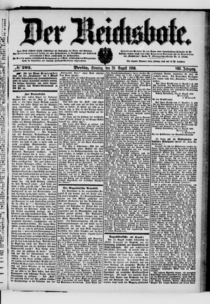 Der Reichsbote vom 29.08.1880