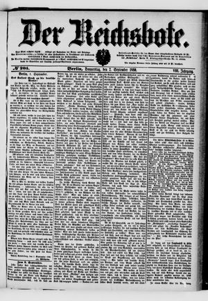 Der Reichsbote vom 02.09.1880