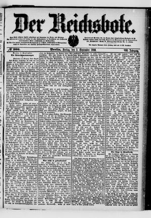 Der Reichsbote vom 03.09.1880