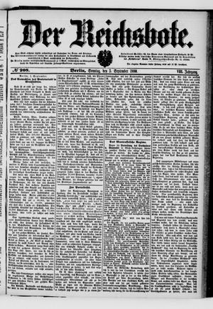 Der Reichsbote vom 05.09.1880