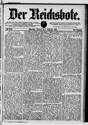 Der Reichsbote vom 08.09.1880