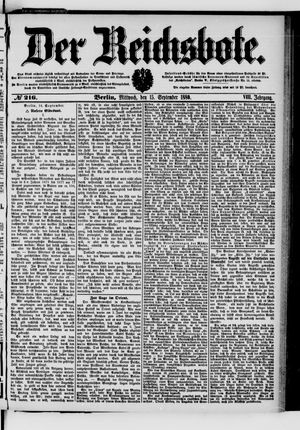 Der Reichsbote vom 15.09.1880