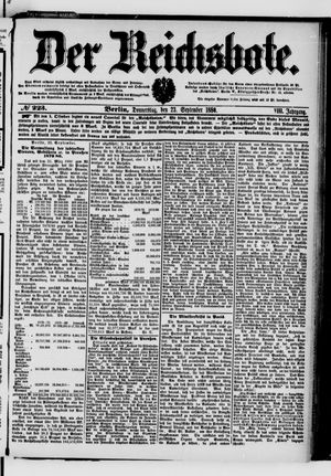 Der Reichsbote vom 23.09.1880