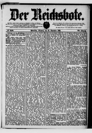 Der Reichsbote on Sep 29, 1880
