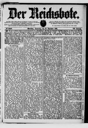 Der Reichsbote on Sep 30, 1880