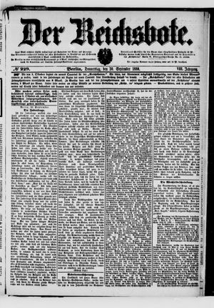 Der Reichsbote vom 30.09.1880