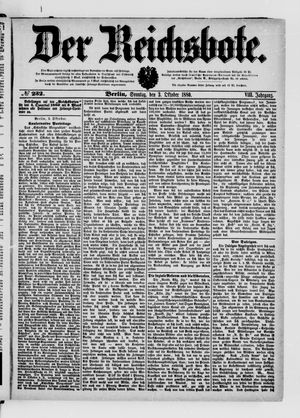 Der Reichsbote vom 03.10.1880