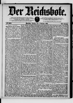 Der Reichsbote vom 09.11.1880